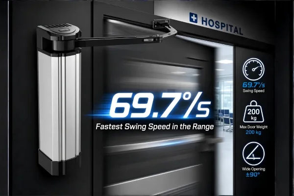 69.7°/s. The Fastest Swing Speed in the Range.